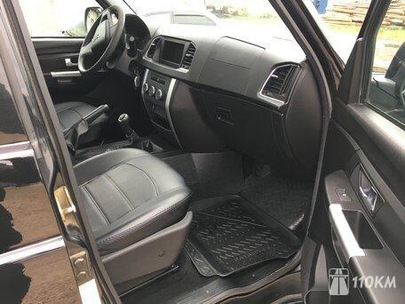 УАЗ, Patriot, 2700, 135, бензин, внедорожник, механика, полный привод, среднее состояние, левый, черный, 1 030 000 ₽