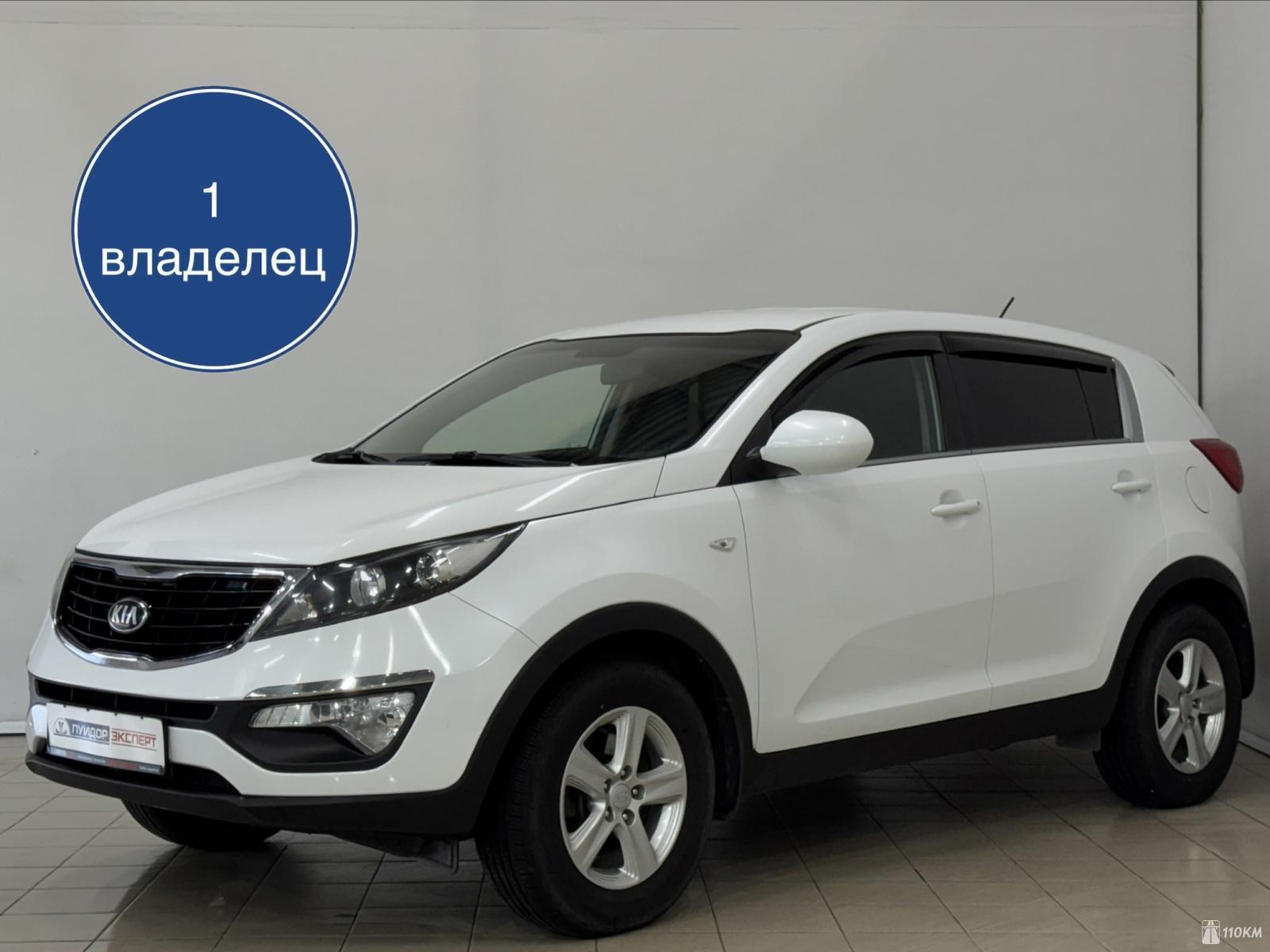 KIA, Sportage, 1999, 150, бензин, внедорожник, автомат, передний привод, среднее состояние, левый, белый, 1 579 000 ₽