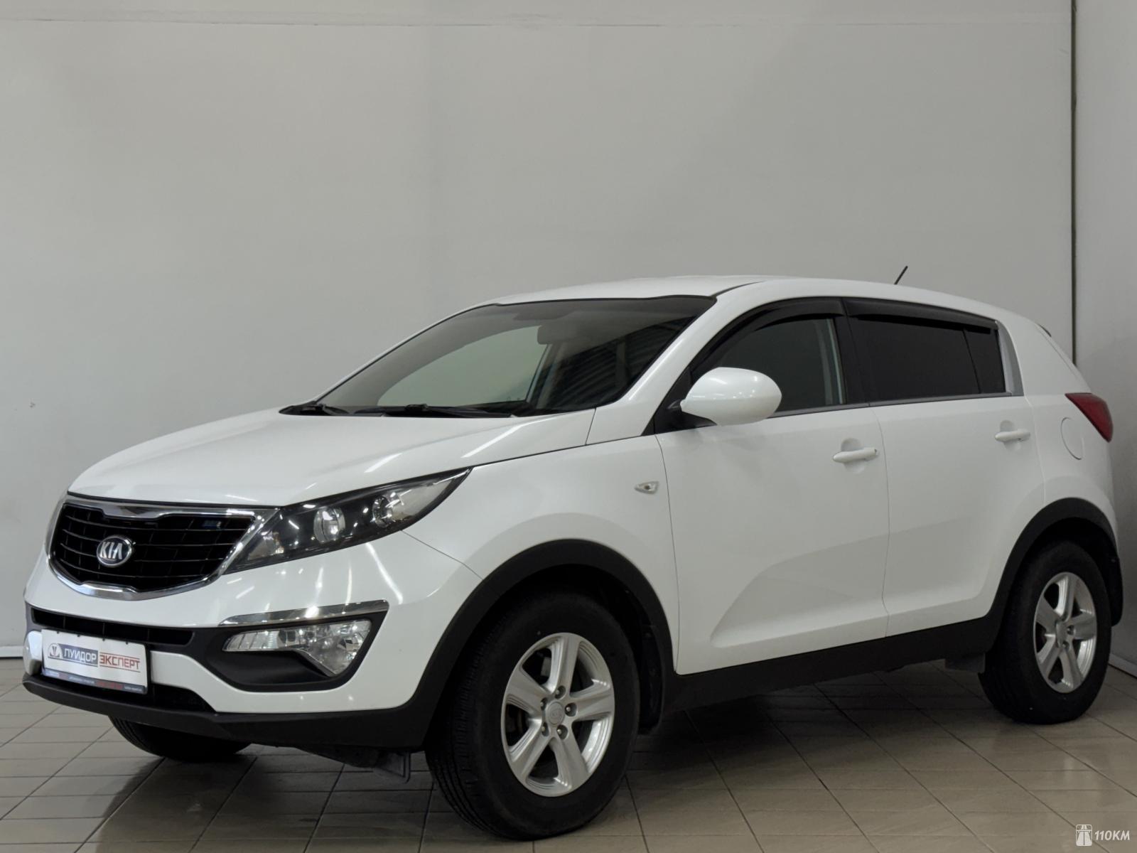 KIA, Sportage, 1999, 150, бензин, внедорожник, автомат, передний привод, среднее состояние, левый, белый, 1 579 000 ₽